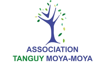 Logo de l’Association Tanguy Moyamoya avec un arbre stylisé symbolisant la croissance et la résilience.