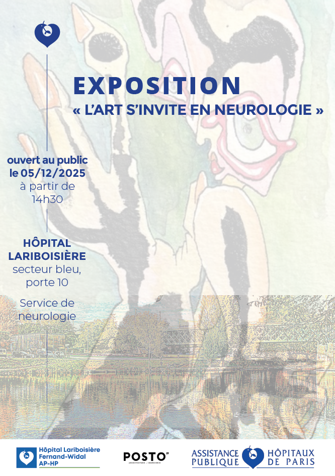 Affiche L'art s'invite en neurologie